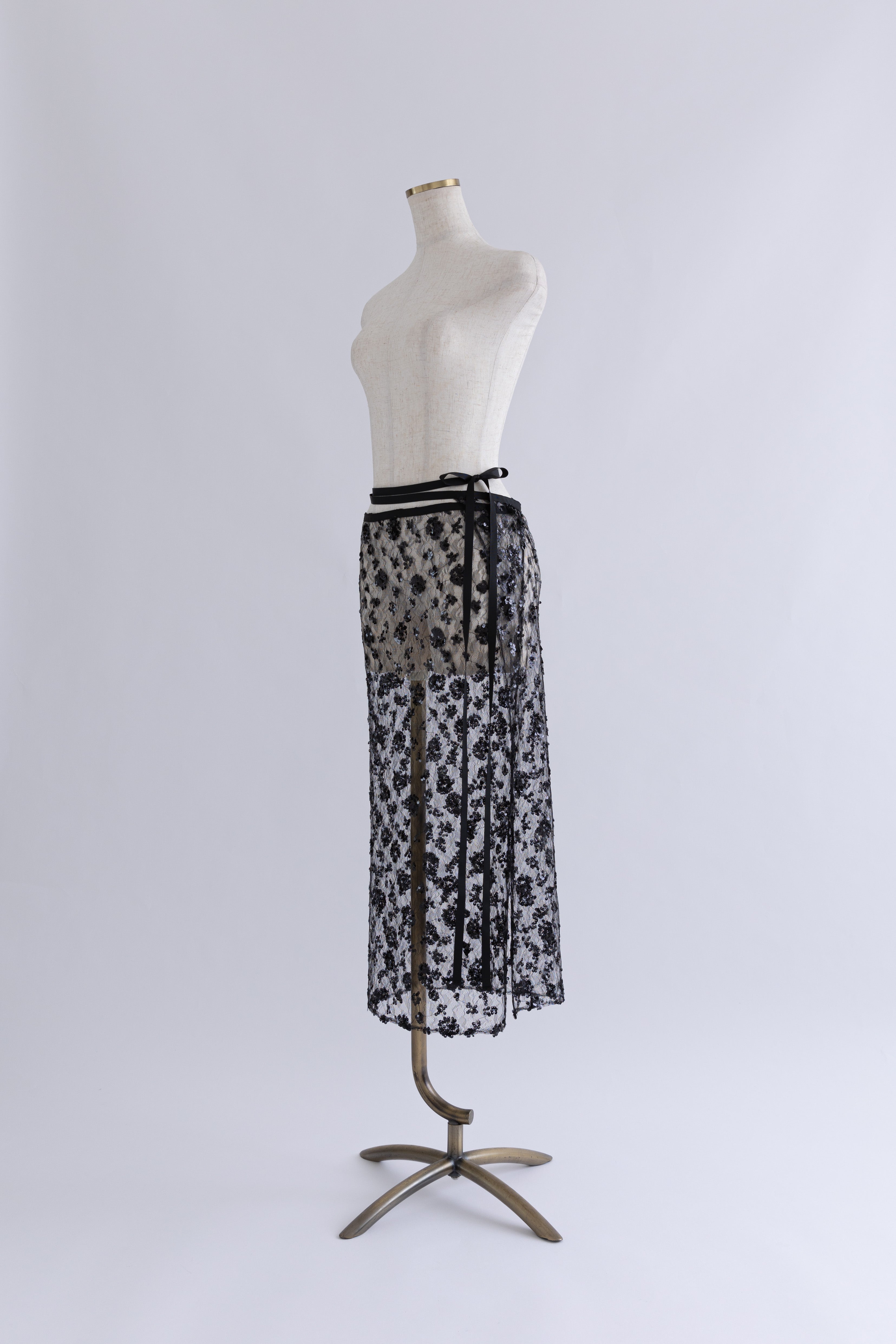 Sequin Layered Skirt
