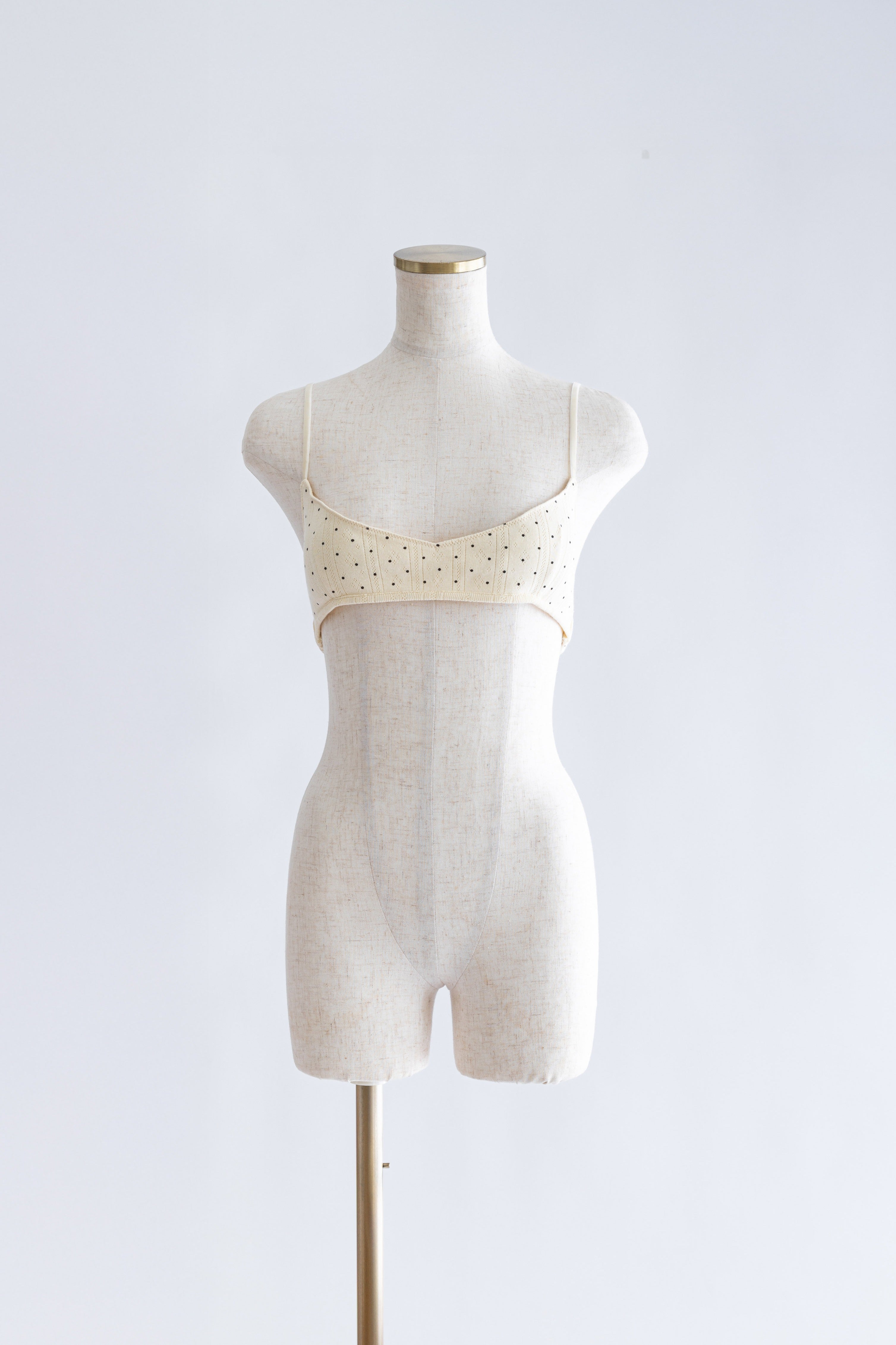 Petit Dot Bra Top イエロー