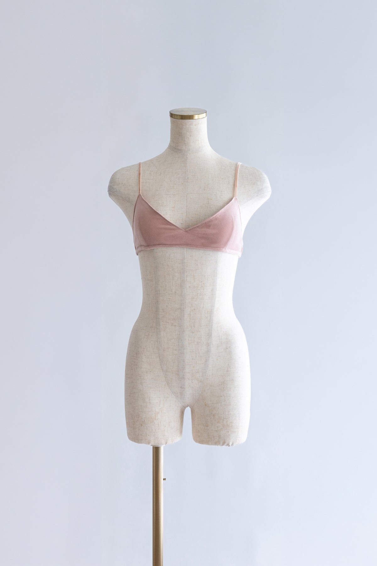 Velor Healthy Bra Top ピンク
