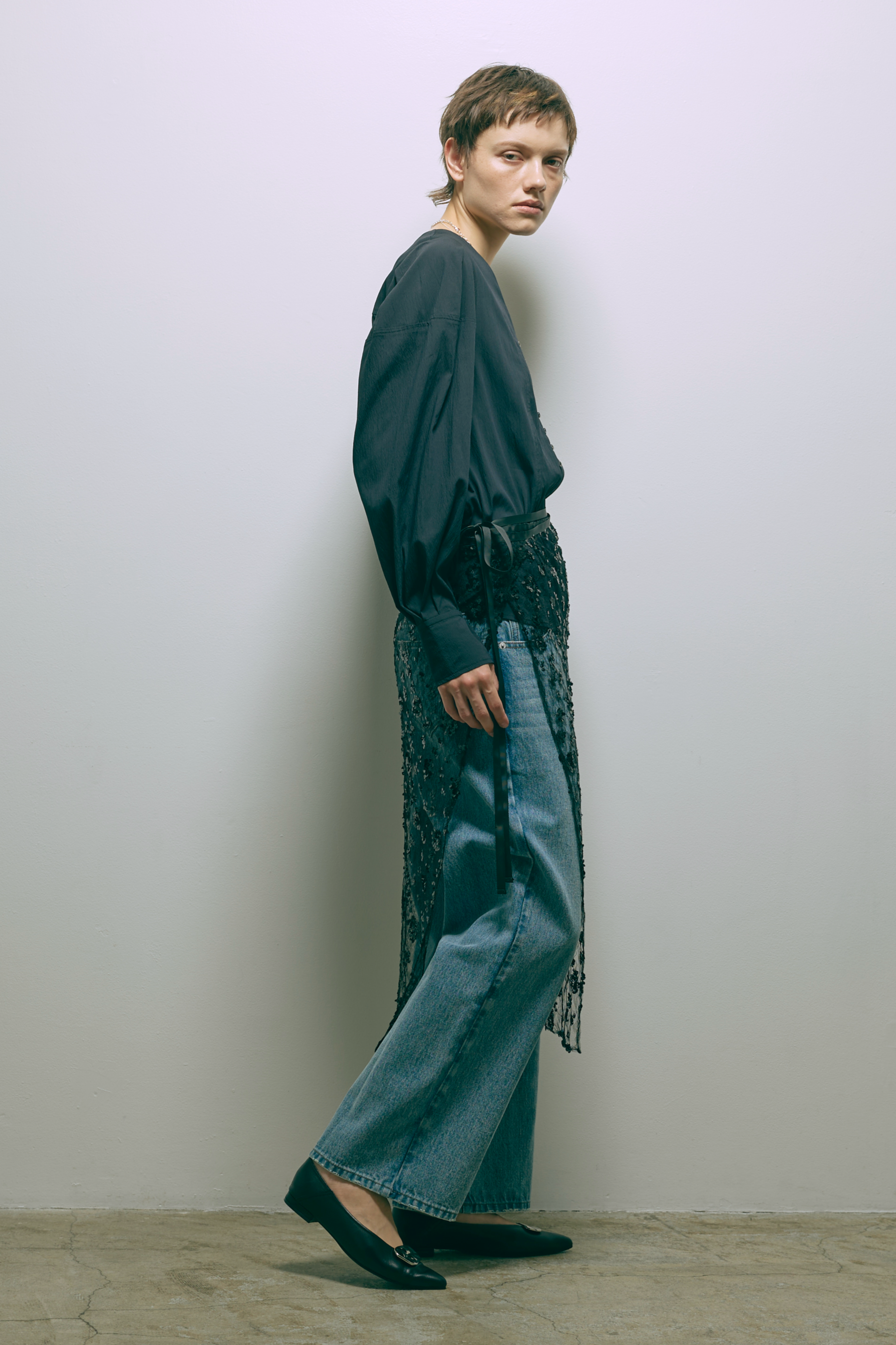 Sequin Layered Skirt