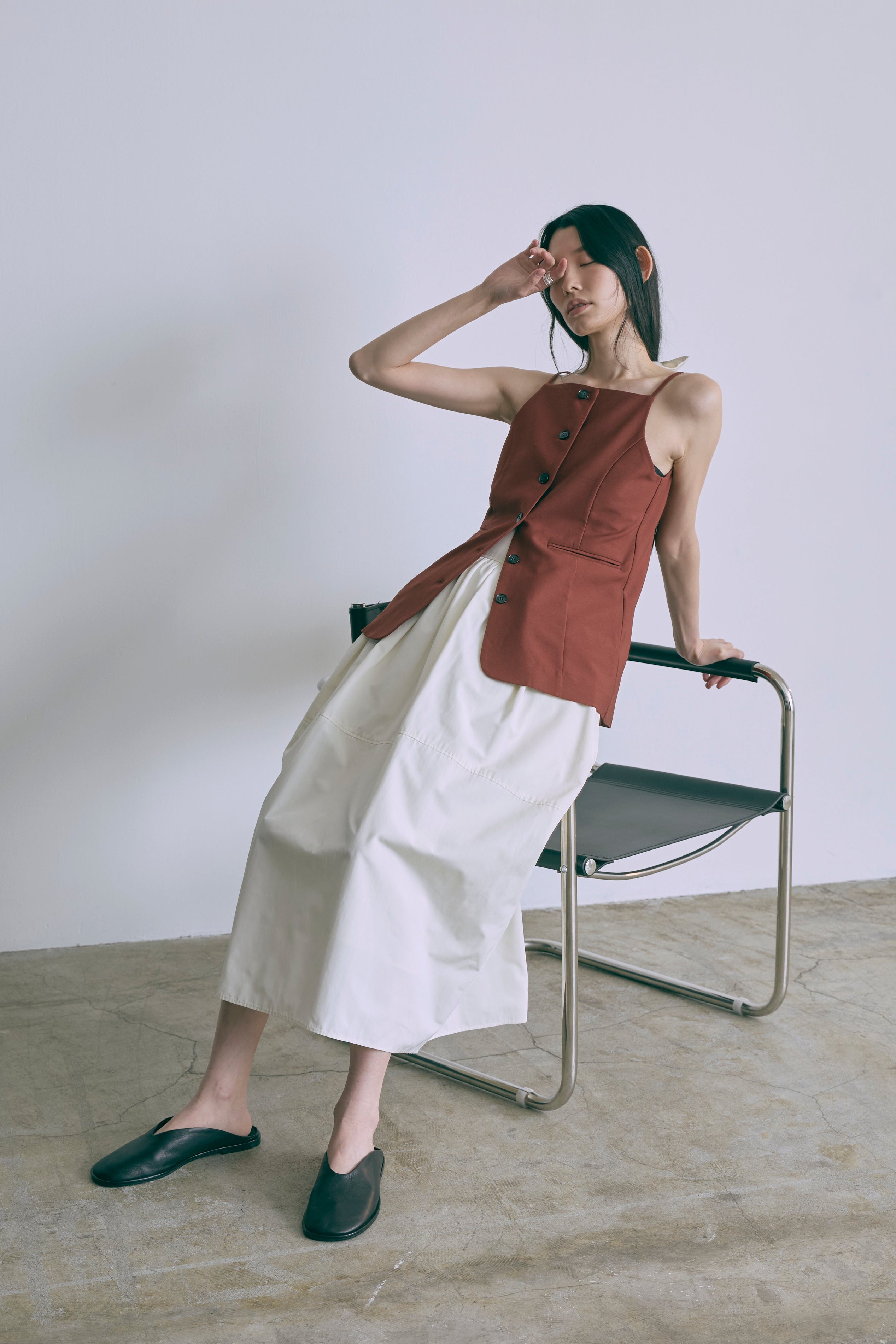 Cocoon Silhouette Skirt