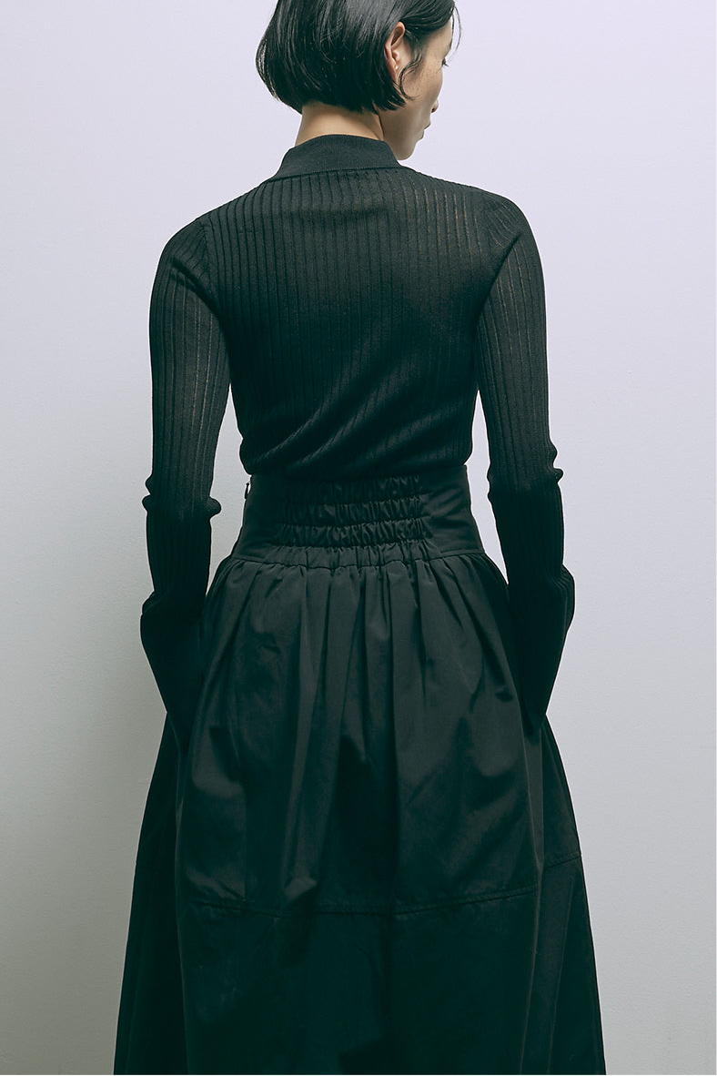 Cocoon Silhouette Skirt