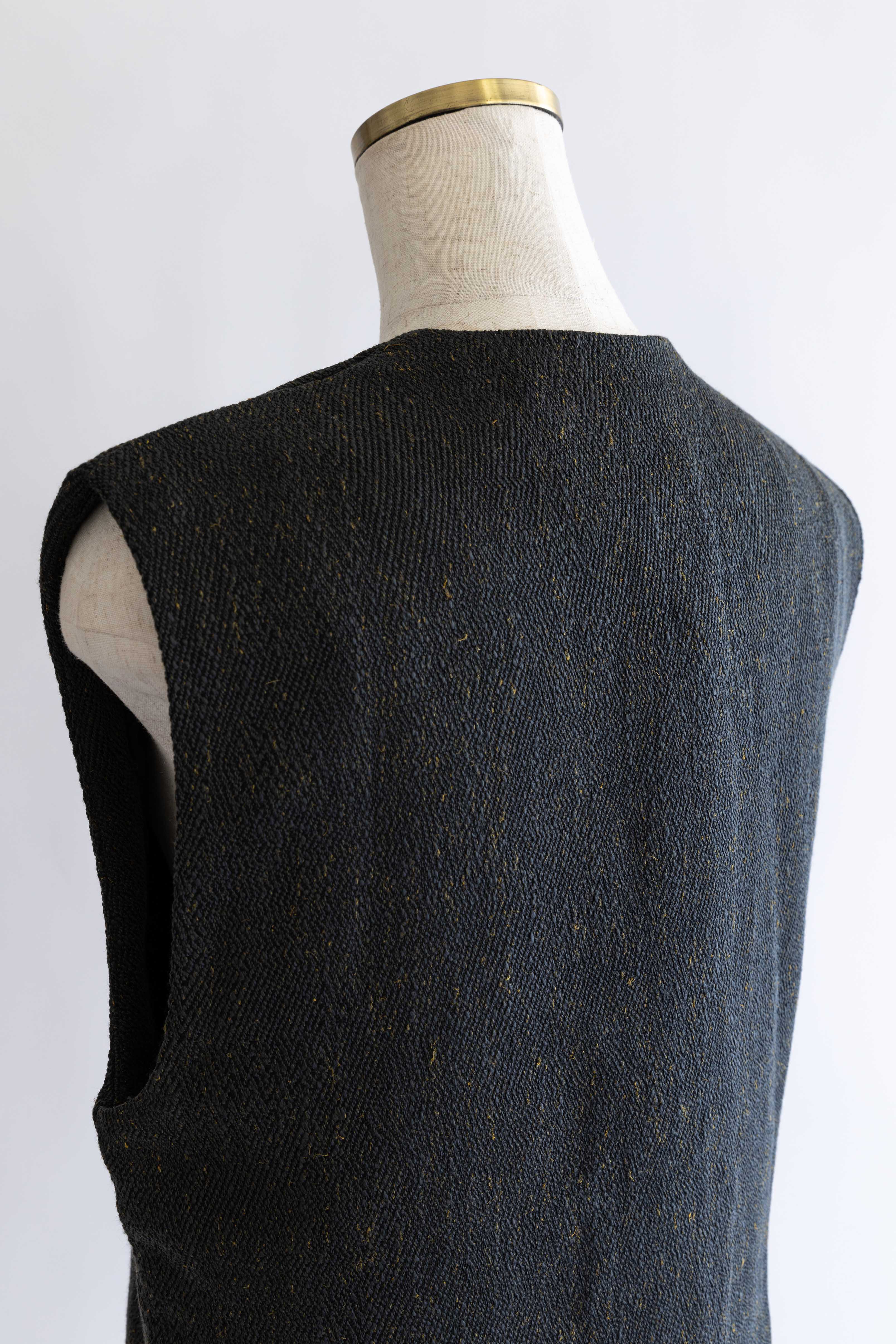 Cropped Tweed Gilet
