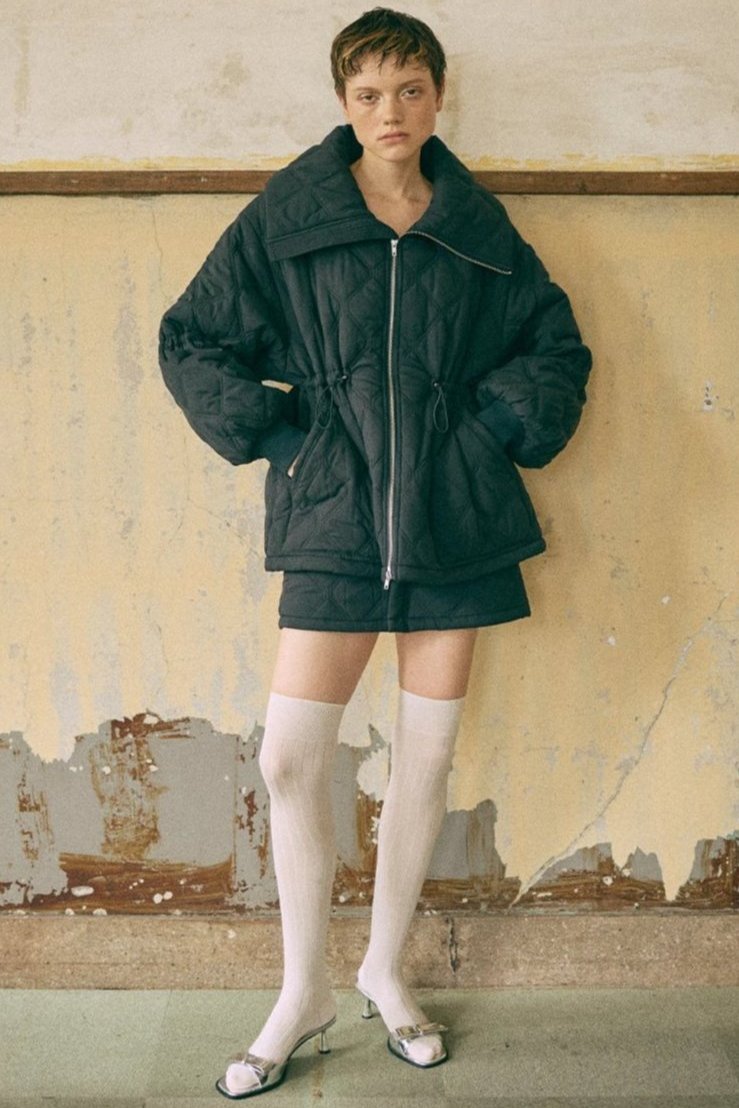 着用カラー:ネイビー モデル身長:178cm