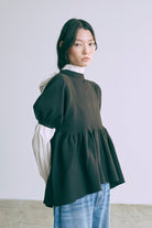 着用カラー:ブラック　モデル身長:174cm