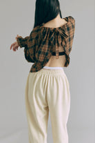 Textured Easy Pants