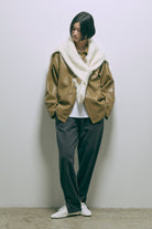 Faux Leather Over Jacket