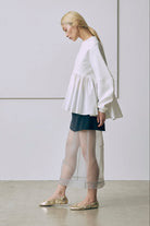 Bonding Peplum Top