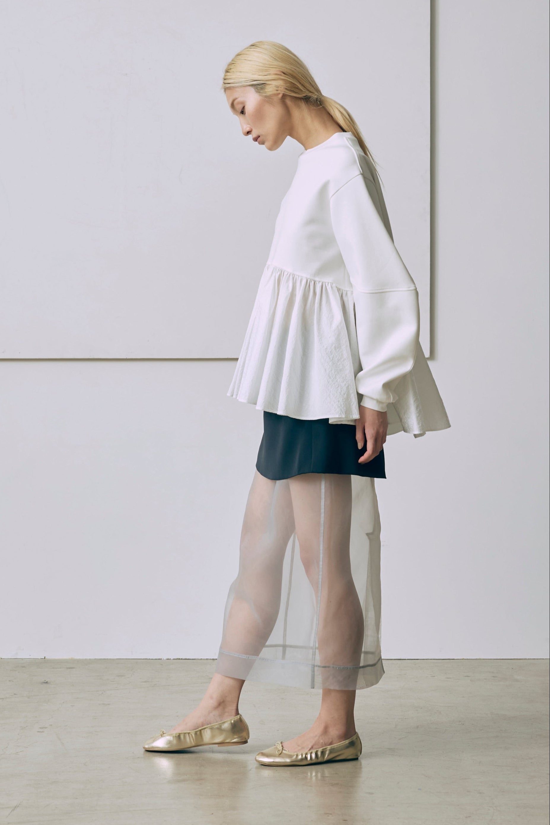Bonding Peplum Top