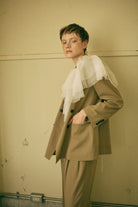 Multiway Tulle Collar オフホワイト
