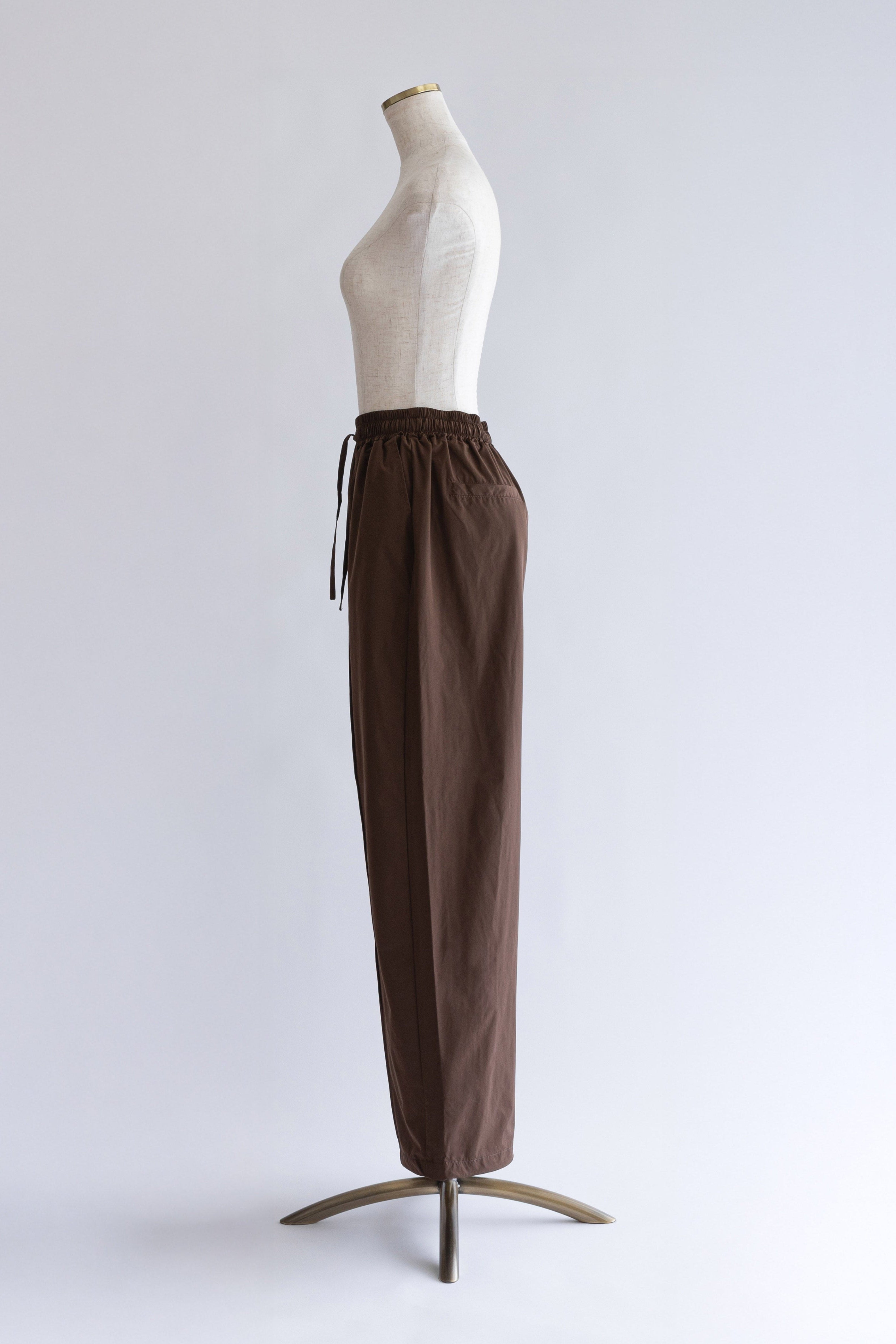 Water-Repellent Pintuck Wide Pants – EN NEUME