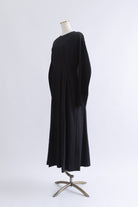 Volume Sleeve Soft Flare Dress
