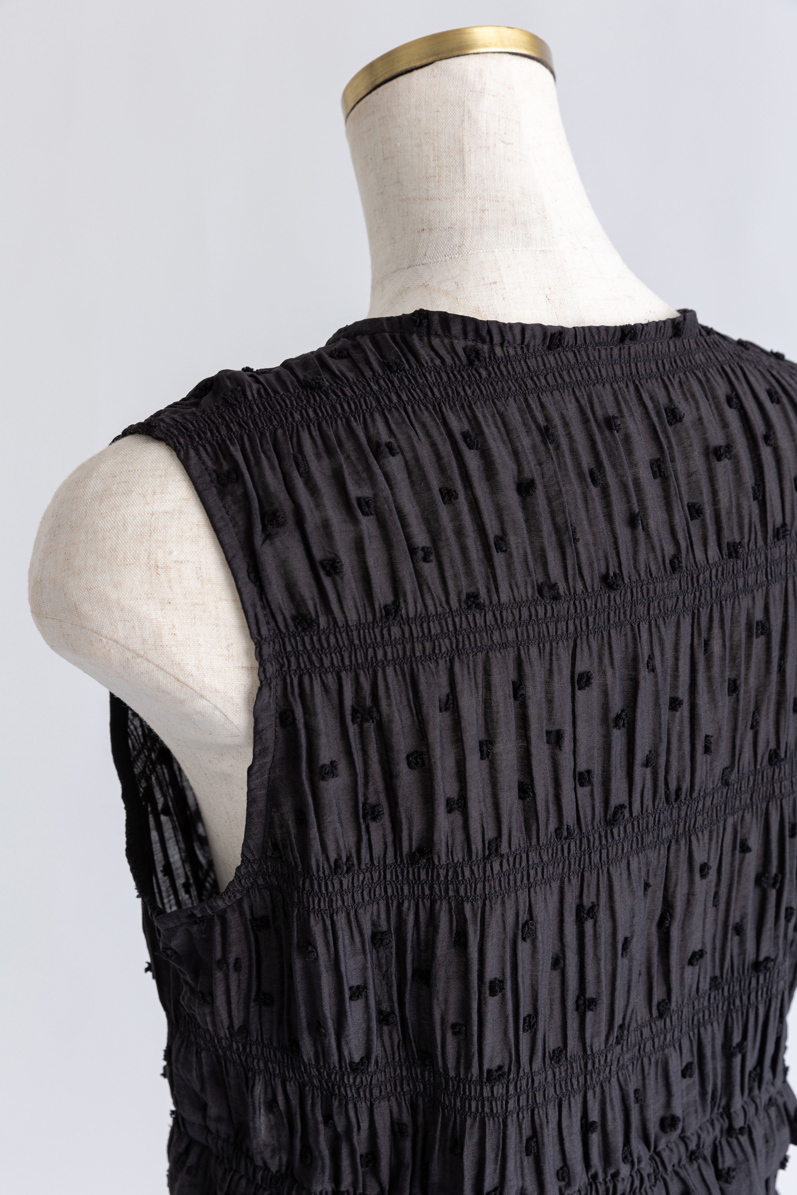 Dobby Smock Blouse