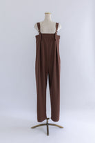 Belted Combinaison ブラウン