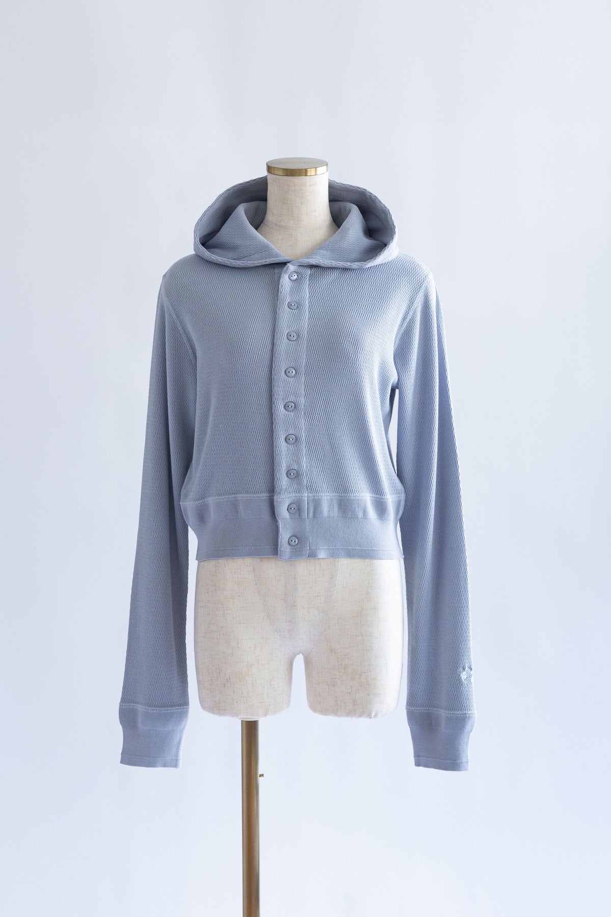 【FAITH】Thermal Cardigan ブルー
