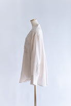 Silk-Like Oversized Shirt