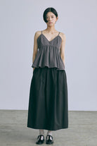 Cocoon Silhouette Skirt