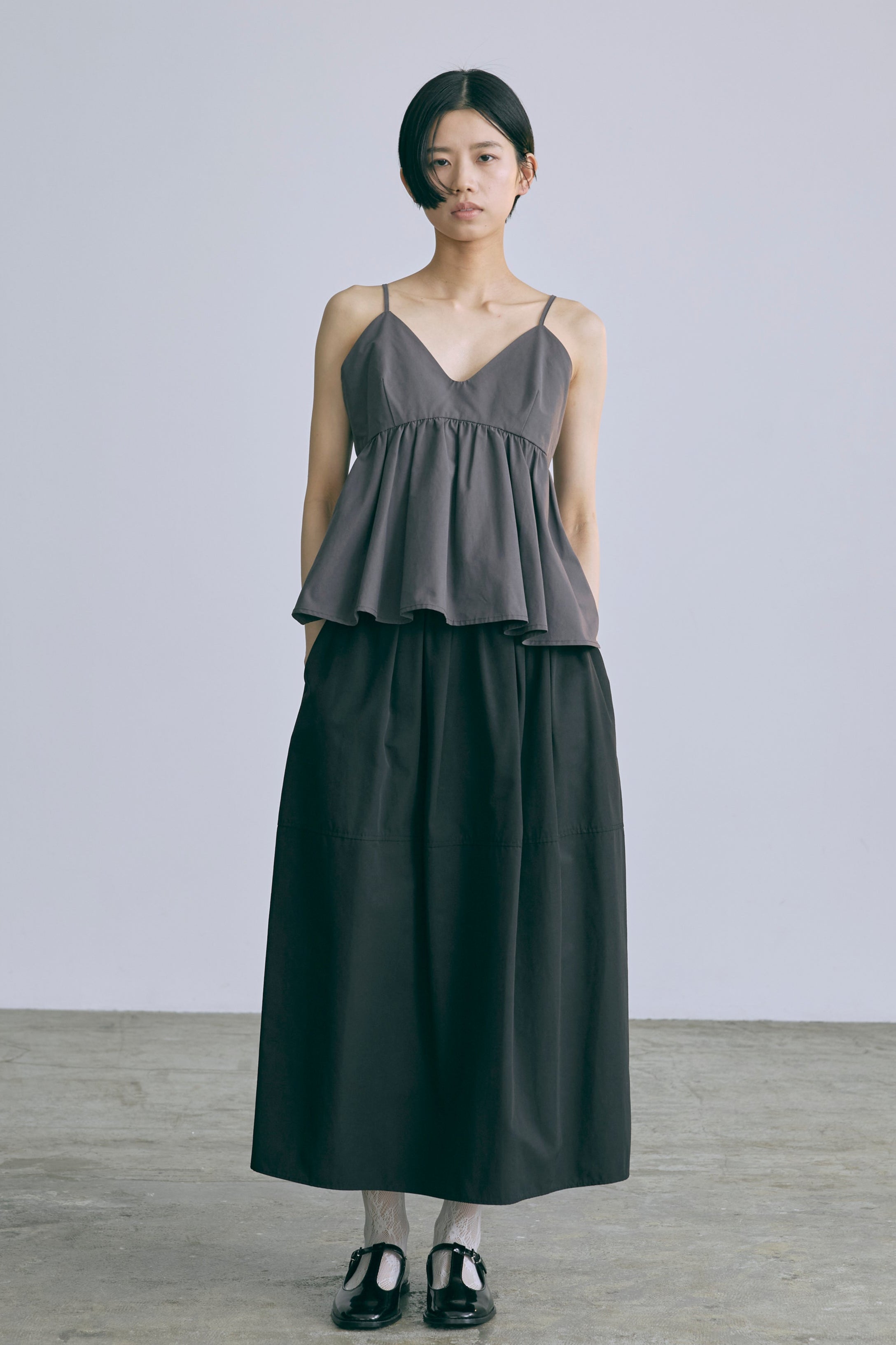 Cocoon Silhouette Skirt