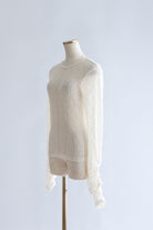 Mesh Lace Open Back Top