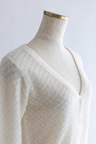 Cloud Touch Knit Cardigan オフホワイト