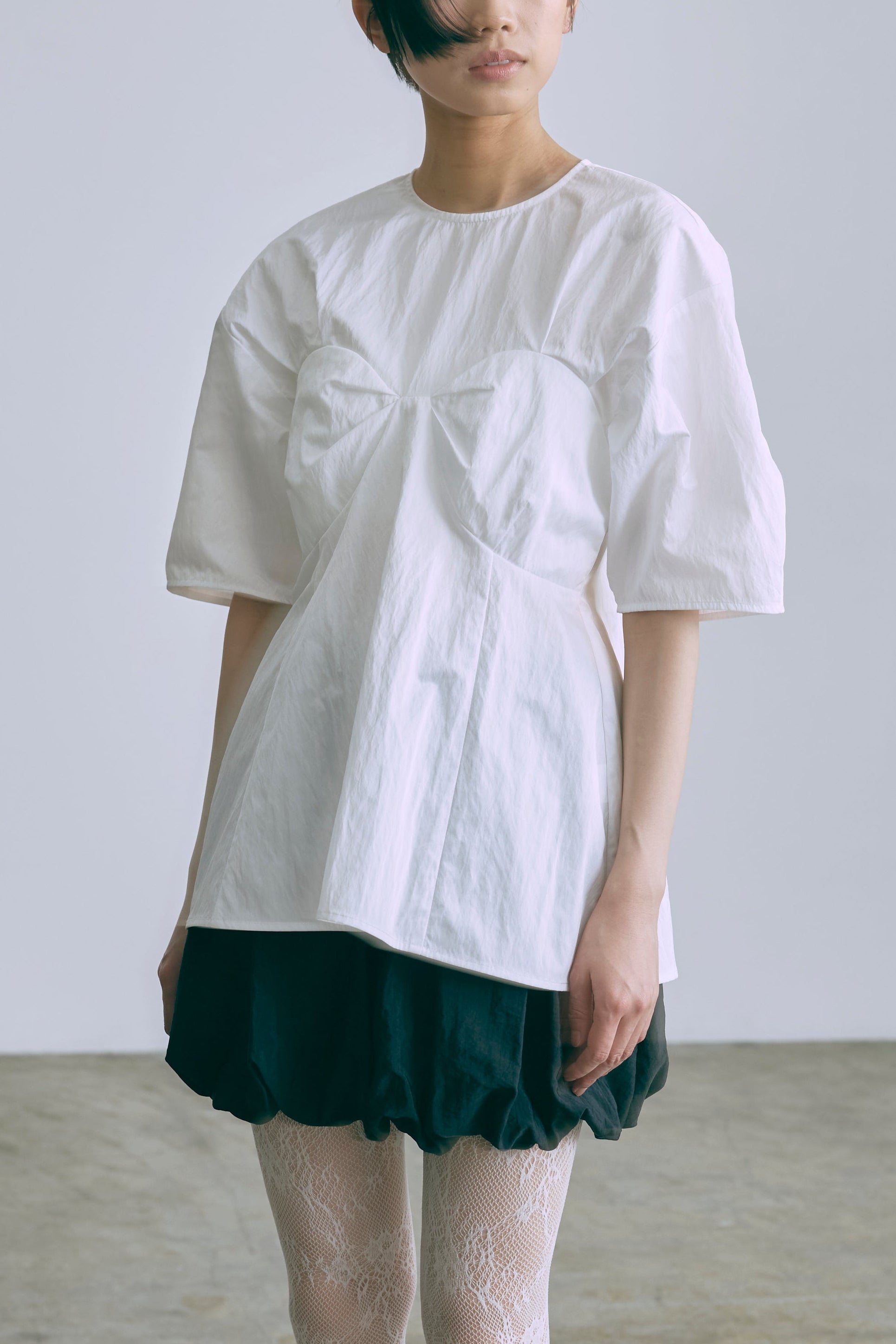 着用カラー:ホワイト　モデル身長:170cm