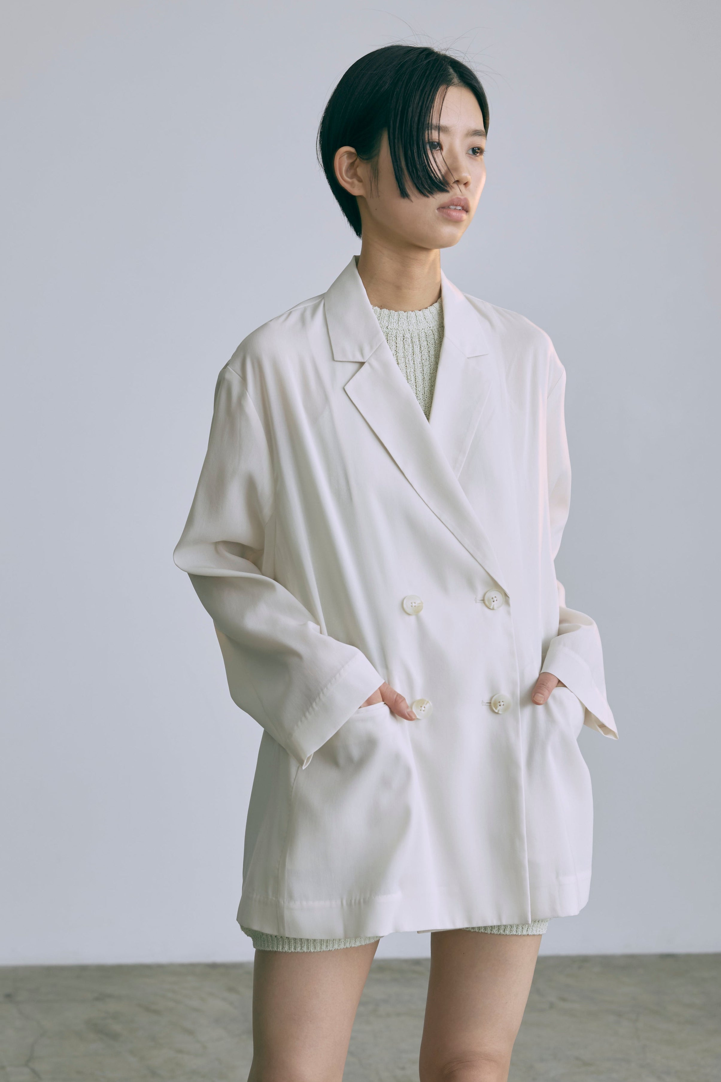 Semi-Sheer Oversized Jacket – EN NEUME