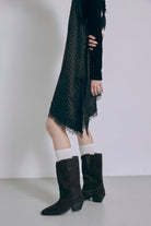 Polka Dot Satin Lace Cami Dress