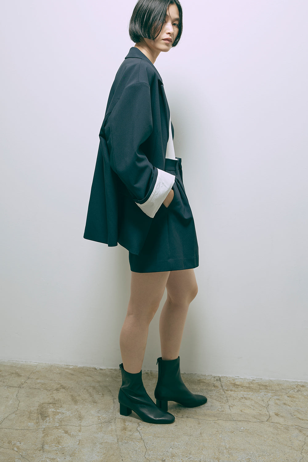 Ram Leather Short Boots