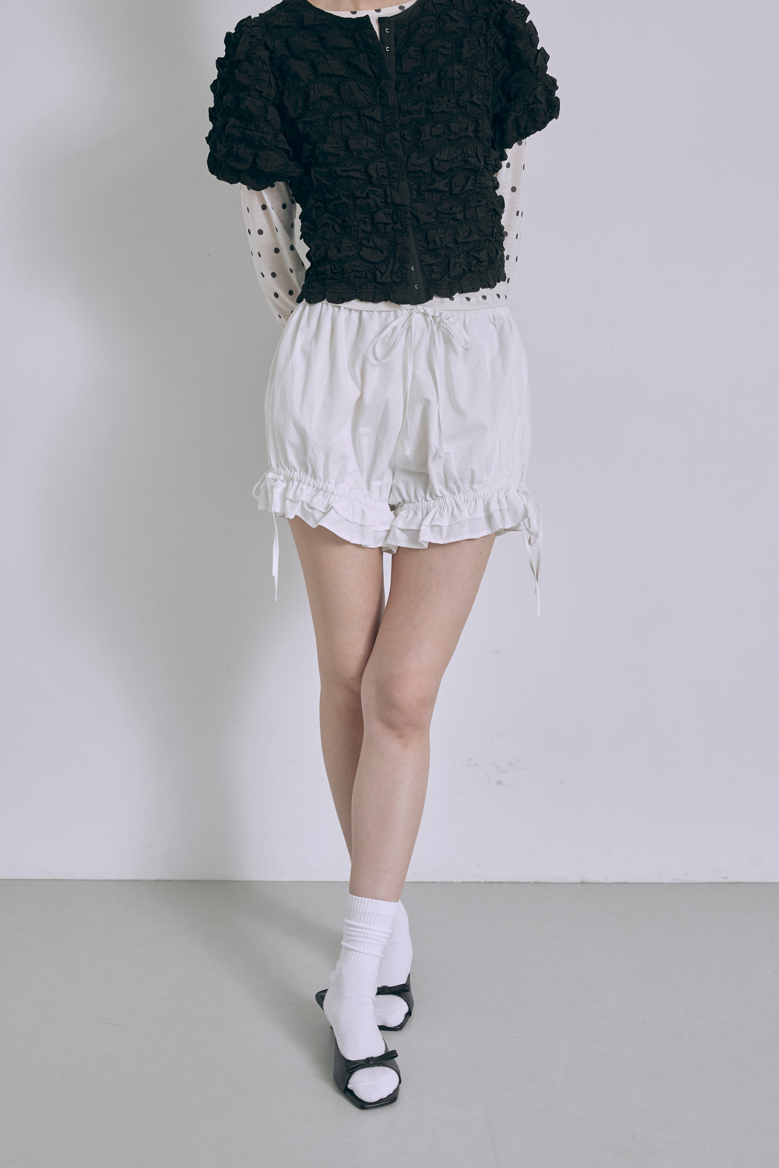 Frill Hem Bloomers オフホワイト size:F model:175cm SENPING
