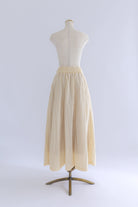 Nylon Taffeta Flared Skirt