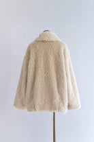 Fur Middle Coat アイボリー
