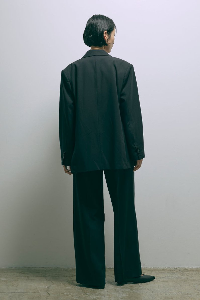 【Set Up】Semi-Wide Trousers