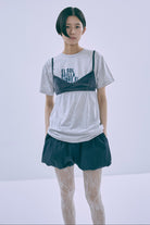 着用カラー:ネイビー　モデル身長:170cm