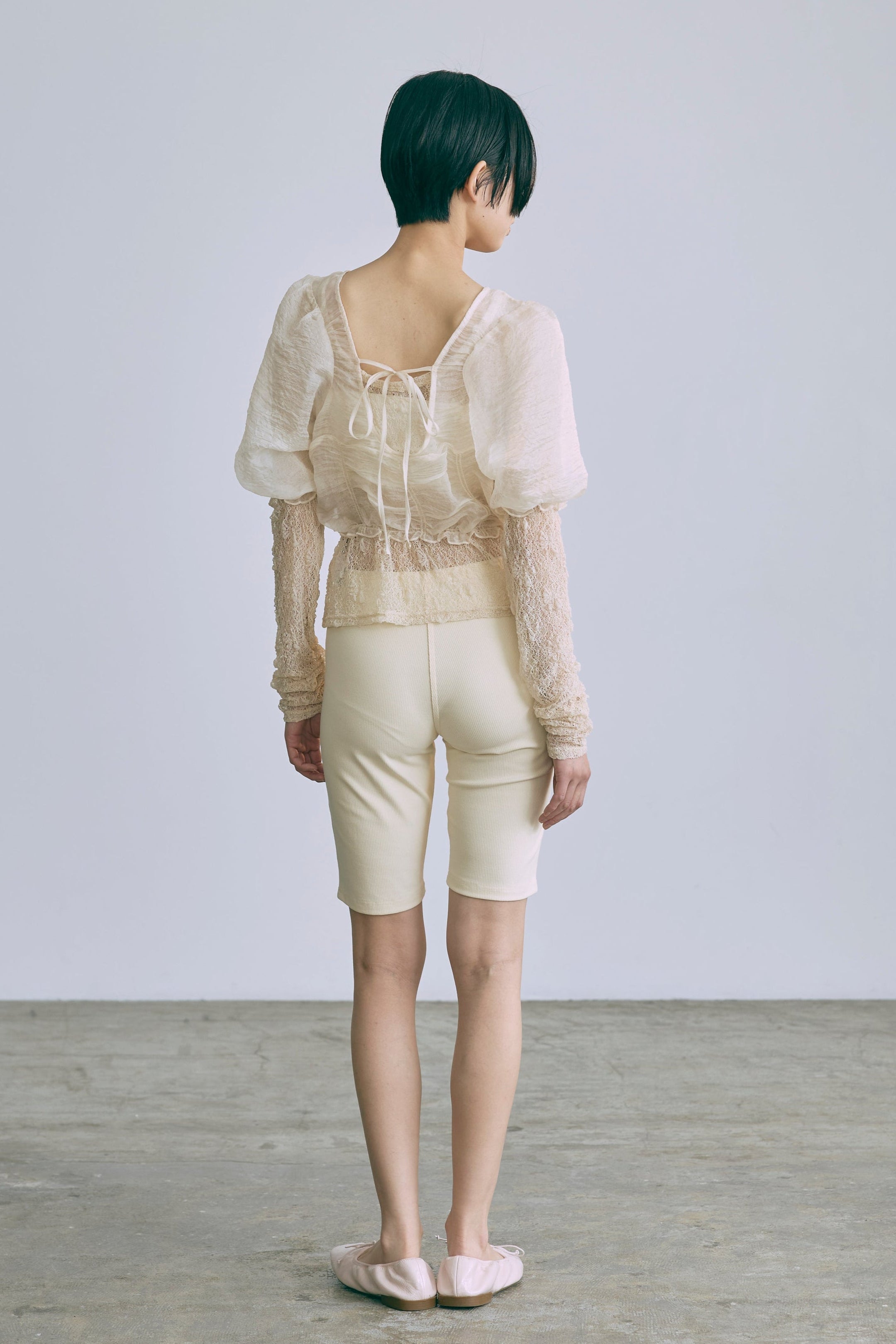 Sheer Crinkled Top – EN NEUME