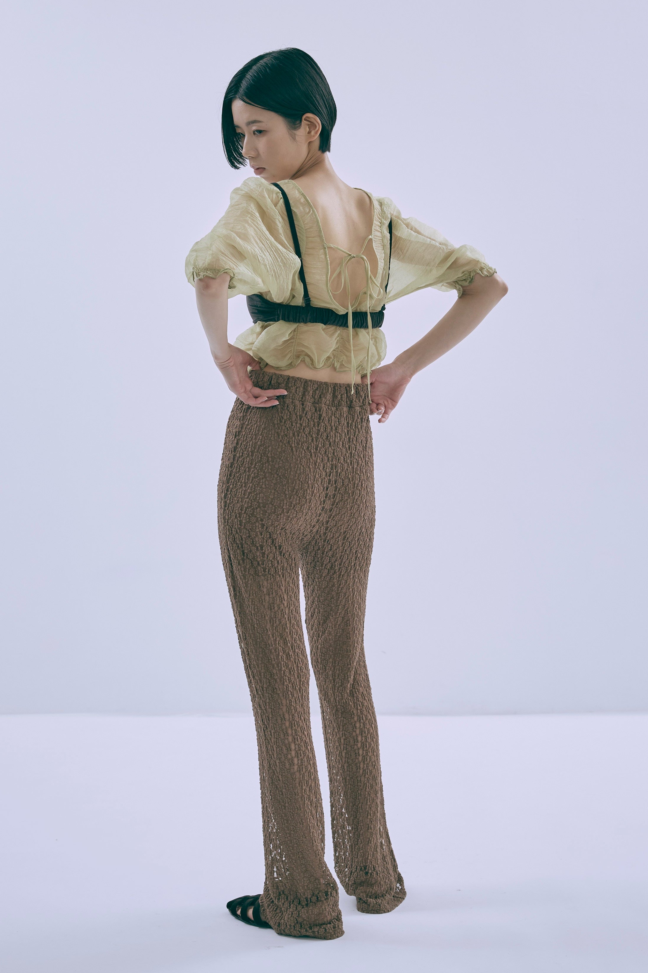 Sheer Crinkled Top – EN NEUME