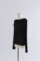 Flocked Tulle Back Open Top