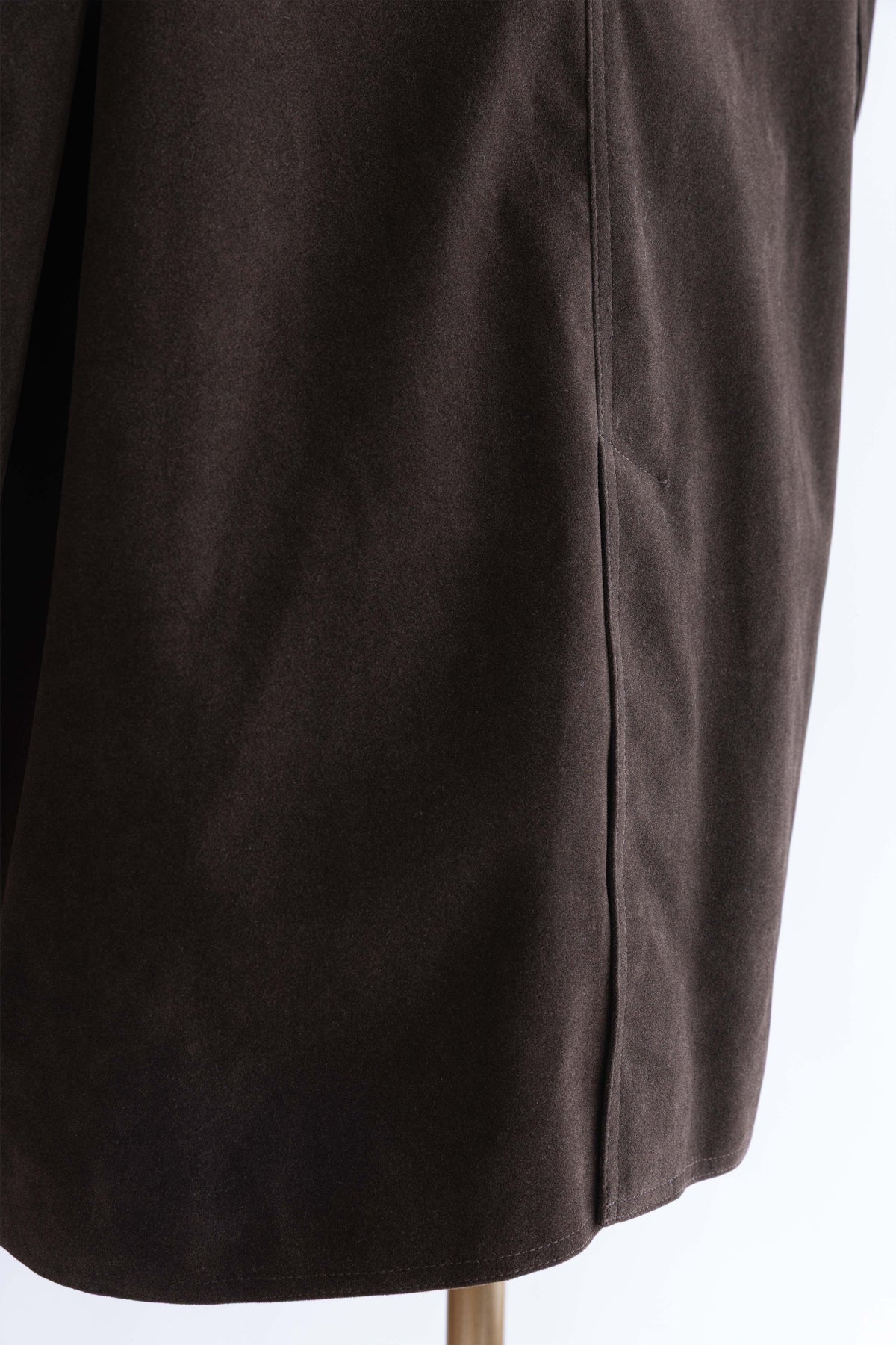 Vintage Suede Oversized Jacket ダークブラウン