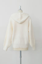 Alpaca Touch Hooded Top アイボリー