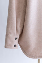 Wool Blend Over Shirt Jacket