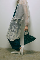 Lether Gather Bag