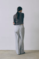 Fitted Rib Skipper Cardigan