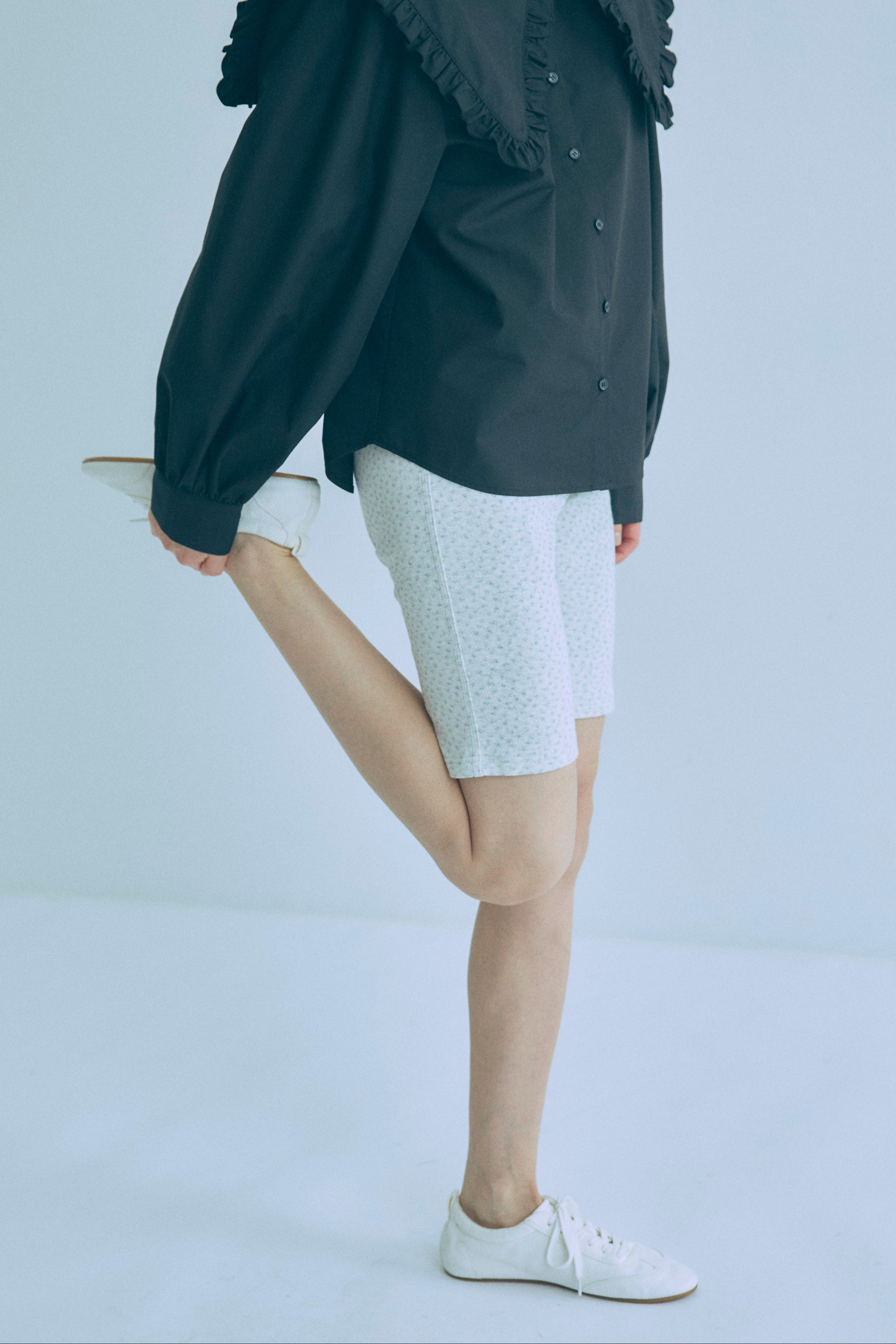 着用カラー:オートミール  モデル身長:170㎝