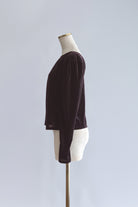 2Way Sheer Velour Puff tops