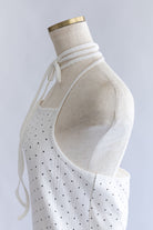 Powder Dot Halter Cami