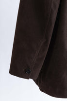 Vintage Suede Oversized Jacket ダークブラウン