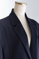 Gathered Shoulder Fitted Jacket