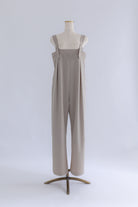 Belted Combinaison グレージュ