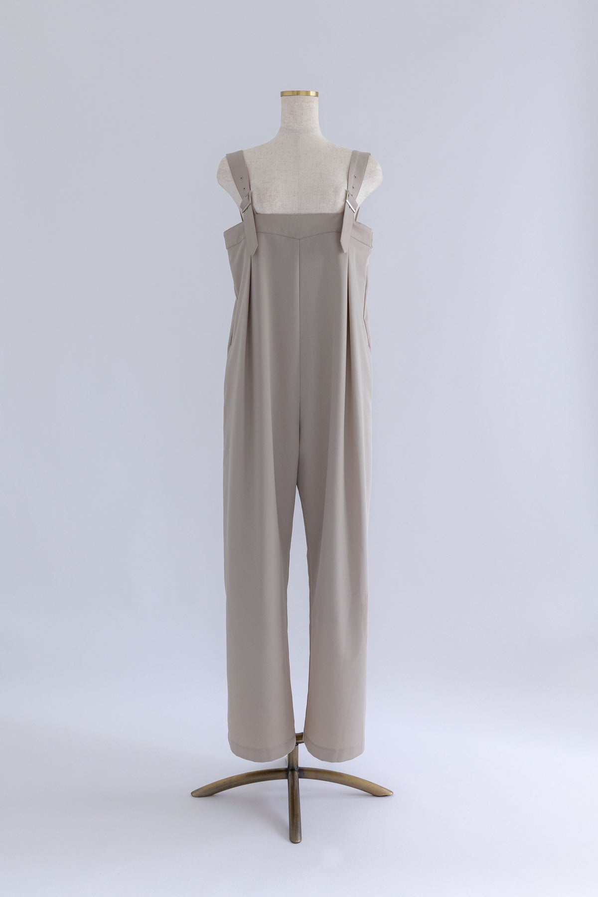 Belted Combinaison グレージュ