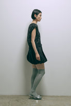 Sequin Jacquard Knit Vest