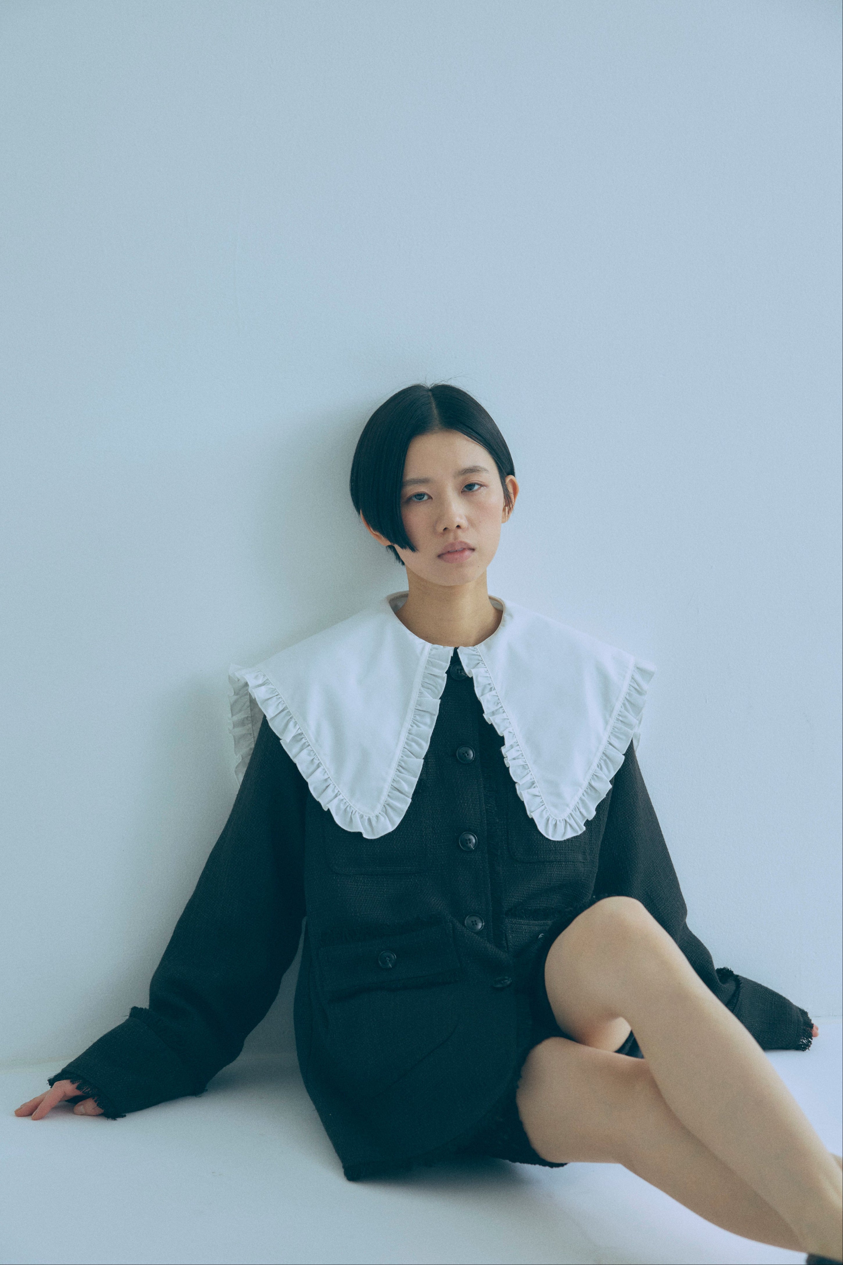 着用カラー:ブラック  モデル身長:170㎝